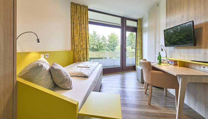 Unsere Einzelzimmer in der Reha-Klinik in Bad Driburg. Unsere Einzelzimmer in der Reha-Klinik in Bad Driburg.